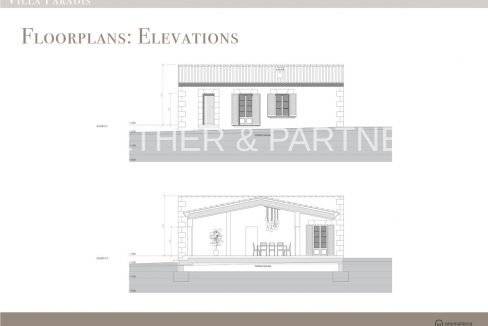 Floor plan elevaciones 2