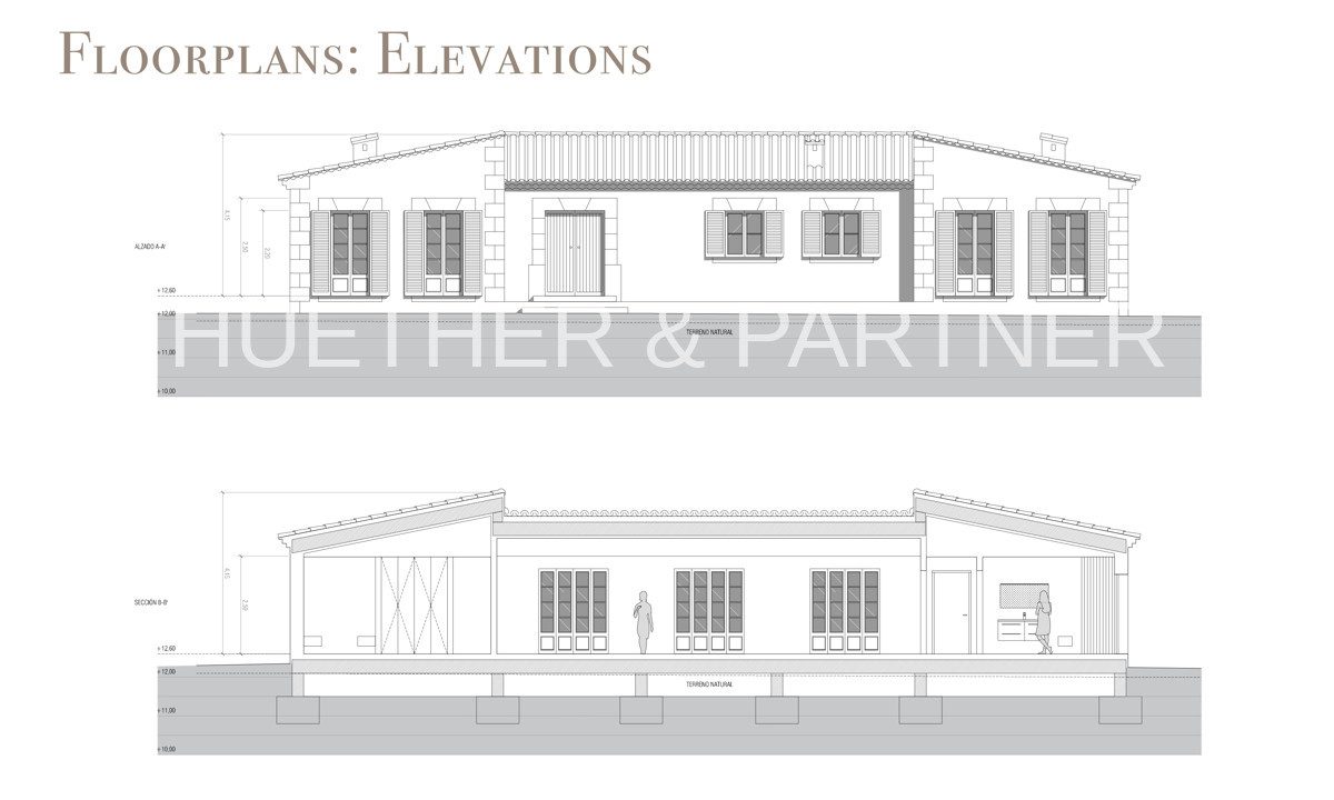 Floor plan fachada