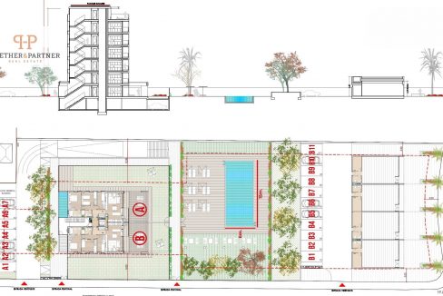 Grundriss der Anlage