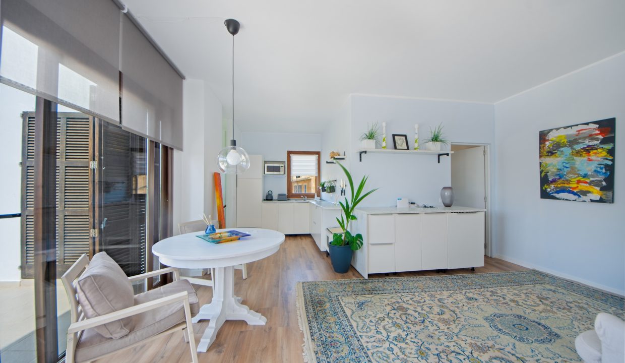 Wohnzimmer mit amerik. Küche